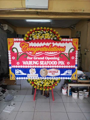 Papan Bunga di Wonodadi Buayan